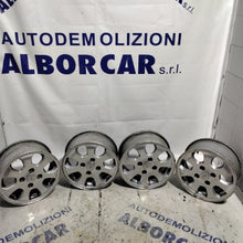 Carica l'immagine nel visualizzatore di Gallery, 4 cerchi in lega 4 fori MITSUBISHI colt 15 pollici anno 2005
