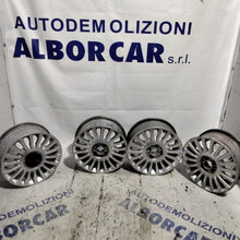 Carica l'immagine nel visualizzatore di Gallery, 4 cerchi in lega 4 fori fiat 500 15 pollici anno 2007