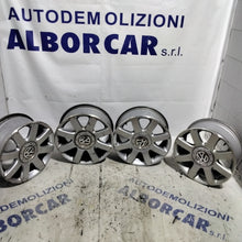 Carica l'immagine nel visualizzatore di Gallery, 4 cerchi in lega 5 fori volkswagen 16 pollici