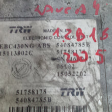 Carica l'immagine nel visualizzatore di Gallery, centralina abs lancia y 1.2 benzina 16v anno 2005