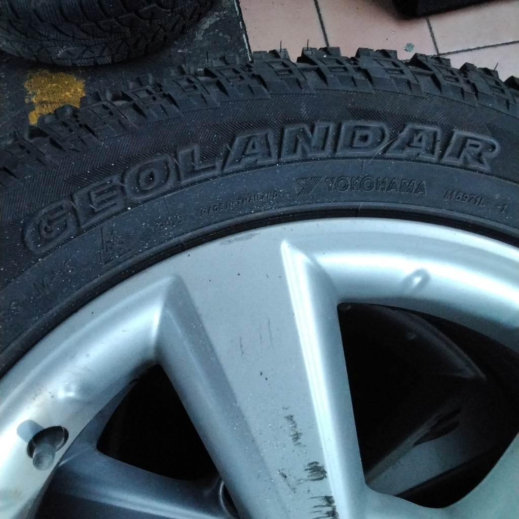 (4) Tires and rims also sold separately, Nissan 215/60/17 5-bolt