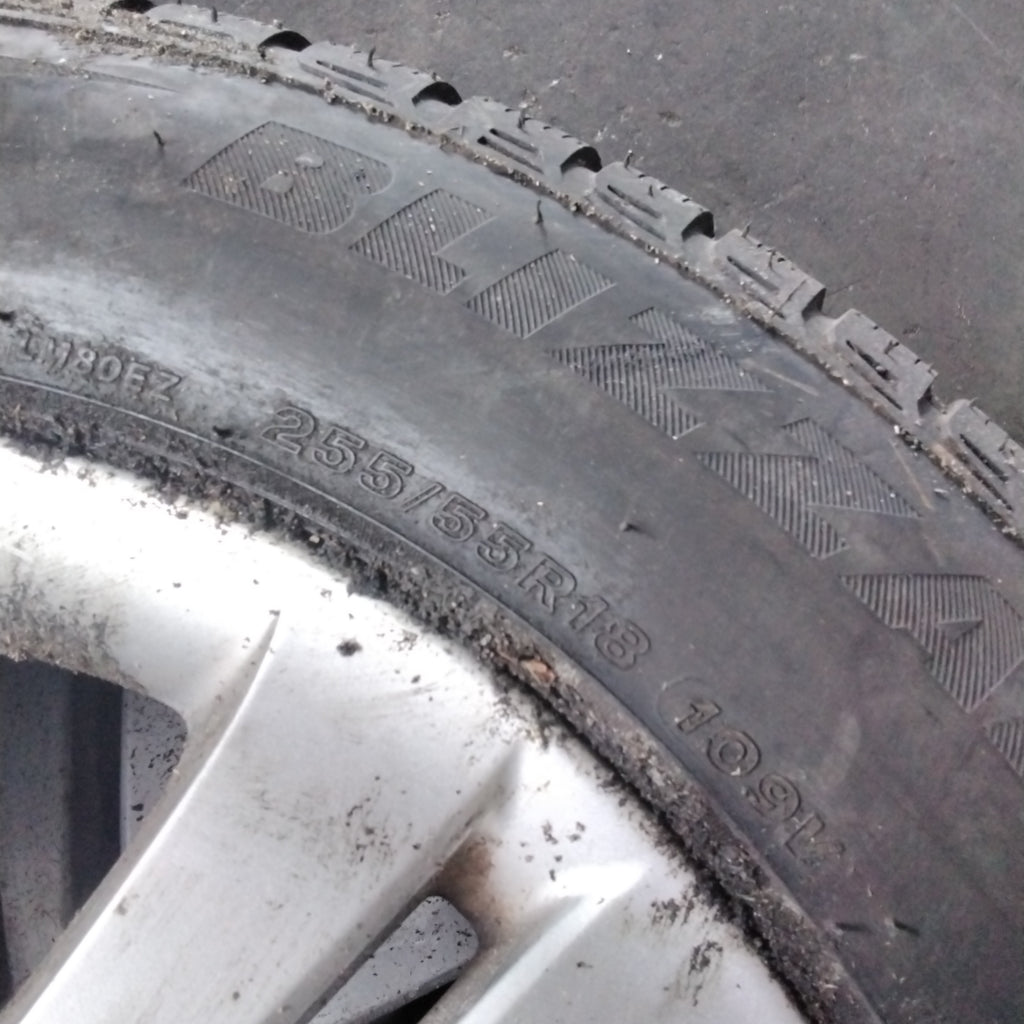 (4) tires and rims also sold separately Mercedes 255/55/18 5-hole