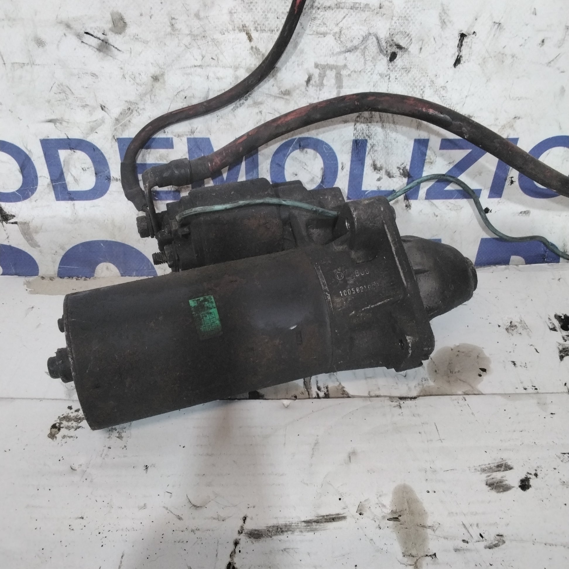 Motorino di avviamento fiat fiorino 1 serie cod: 1005821092