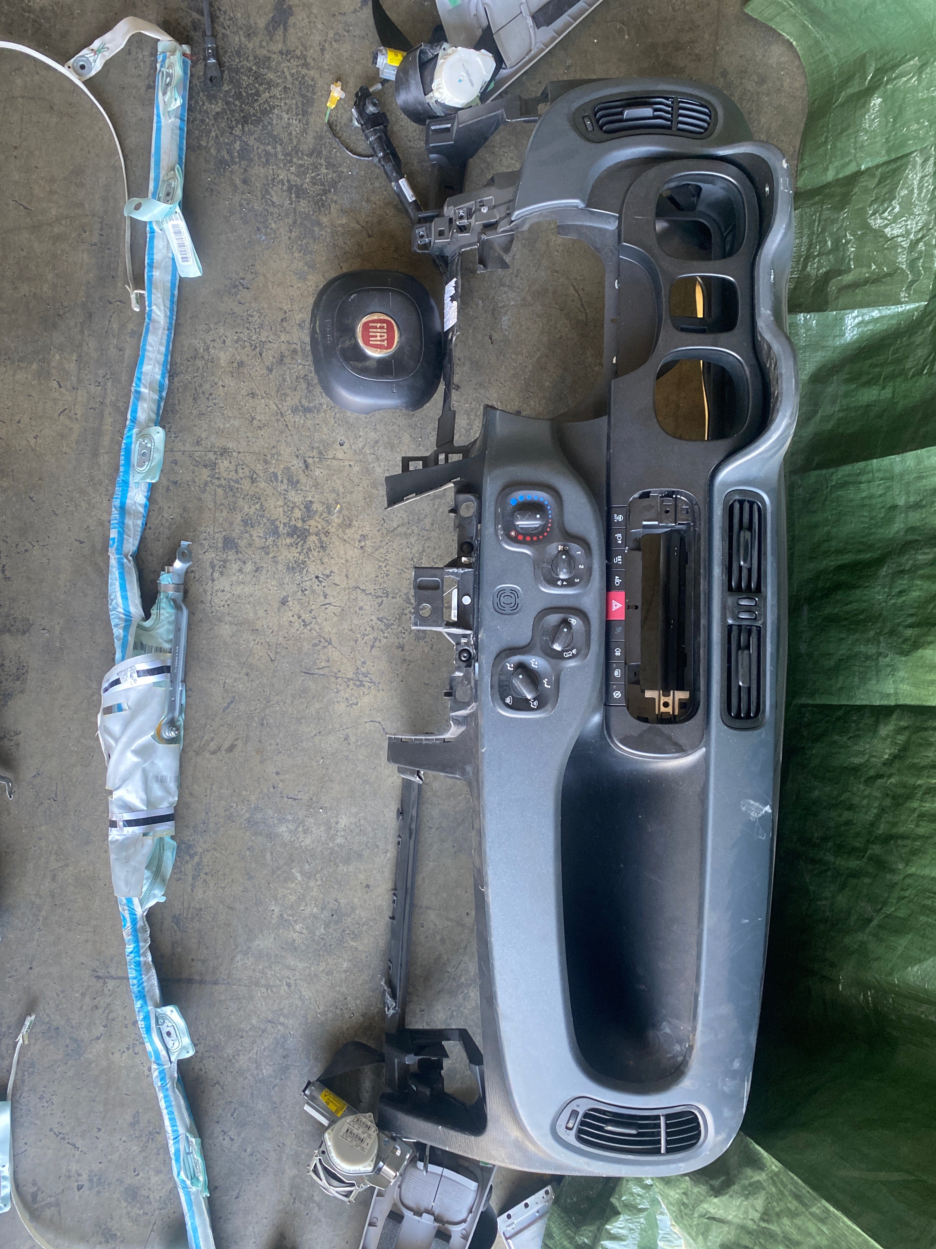 Cruscotto con kit airbag Panda 2012/2020