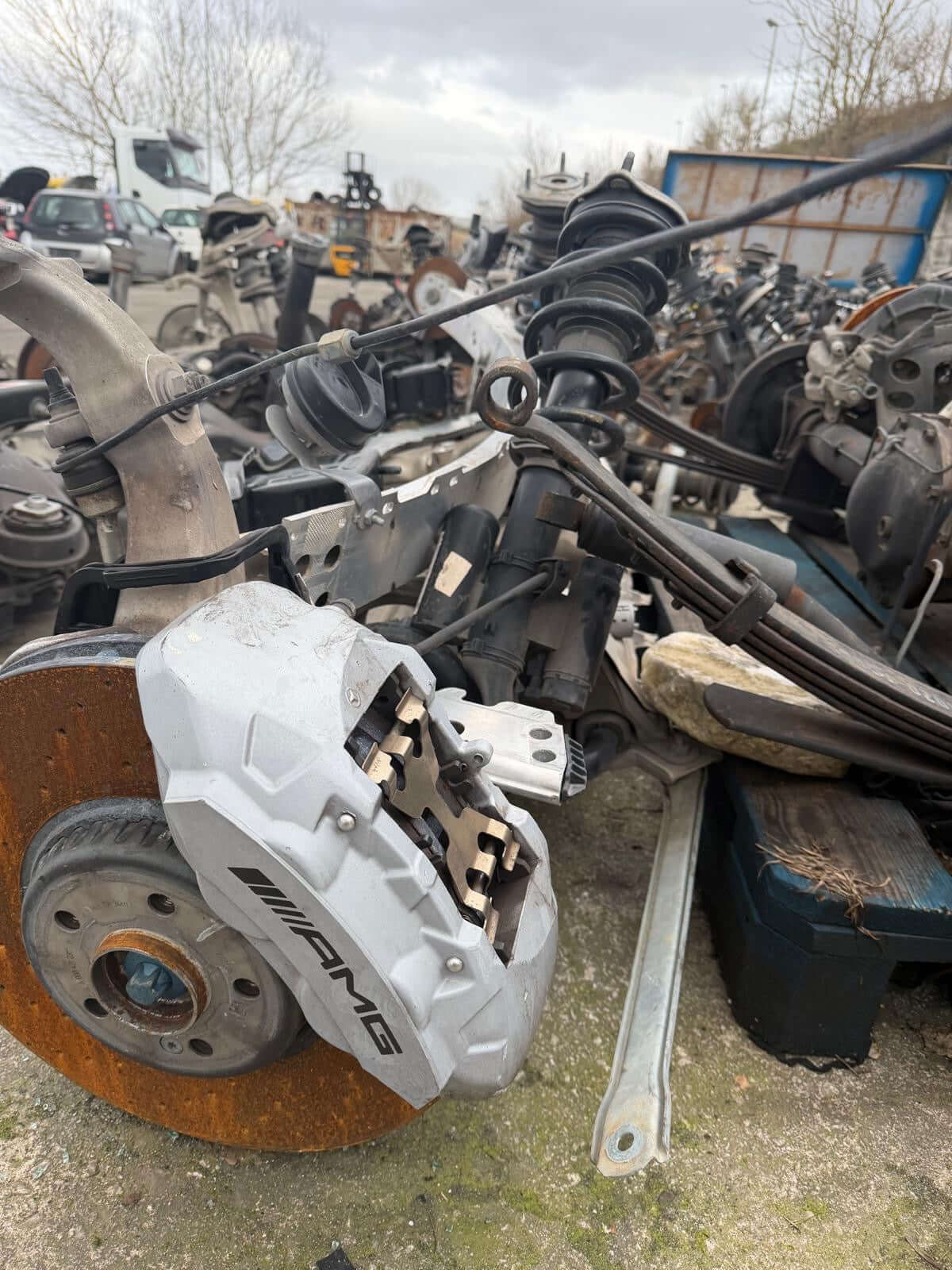 Ponte/assale anteriore Mercedes c43 amg