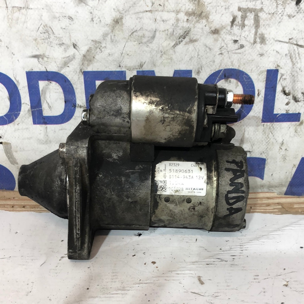 Motorino di avviamento Fiat Panda benzina 2007 cod: 51890631