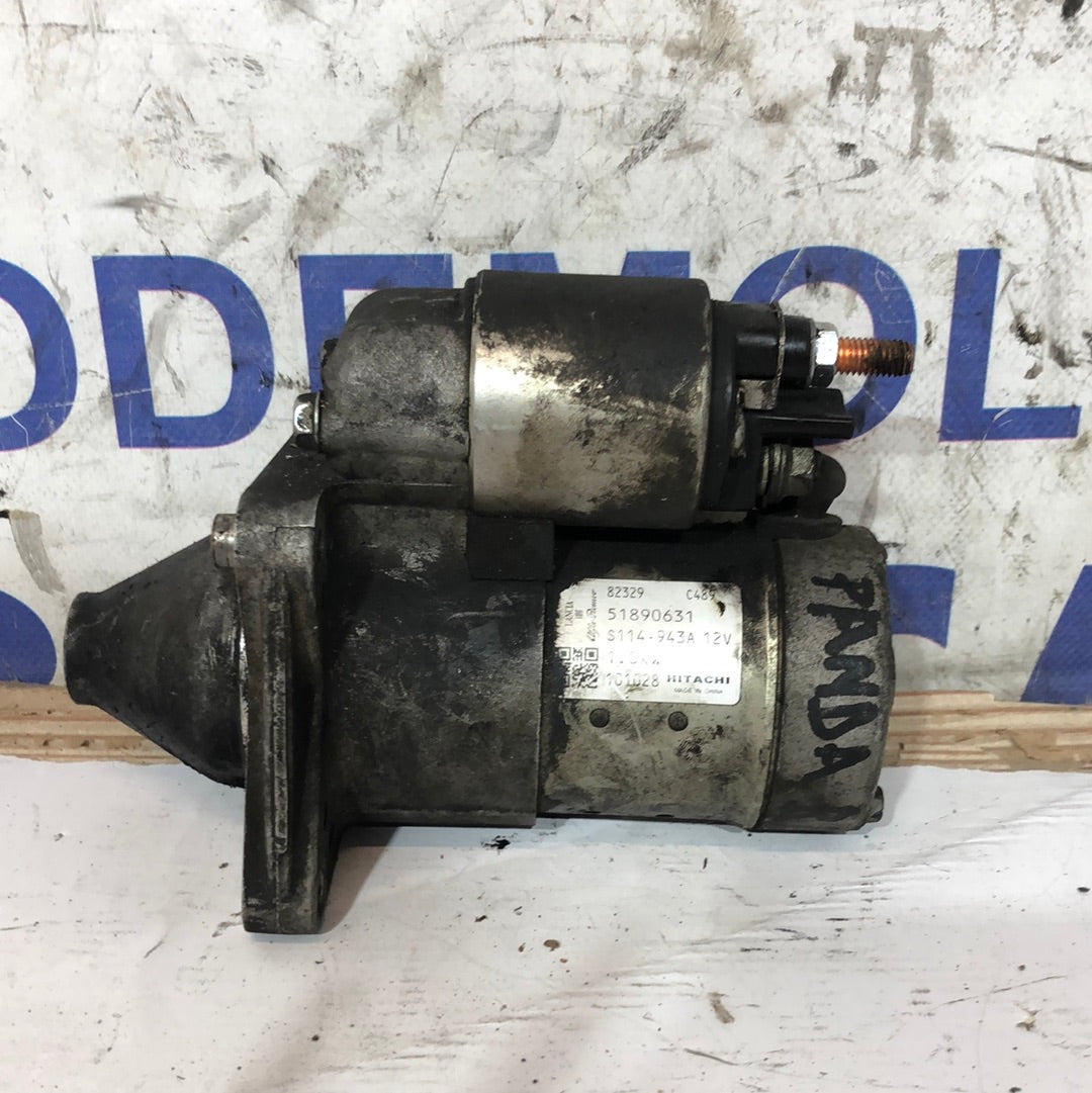 Motorino di avviamento Fiat Panda benzina 2007 cod: 51890631
