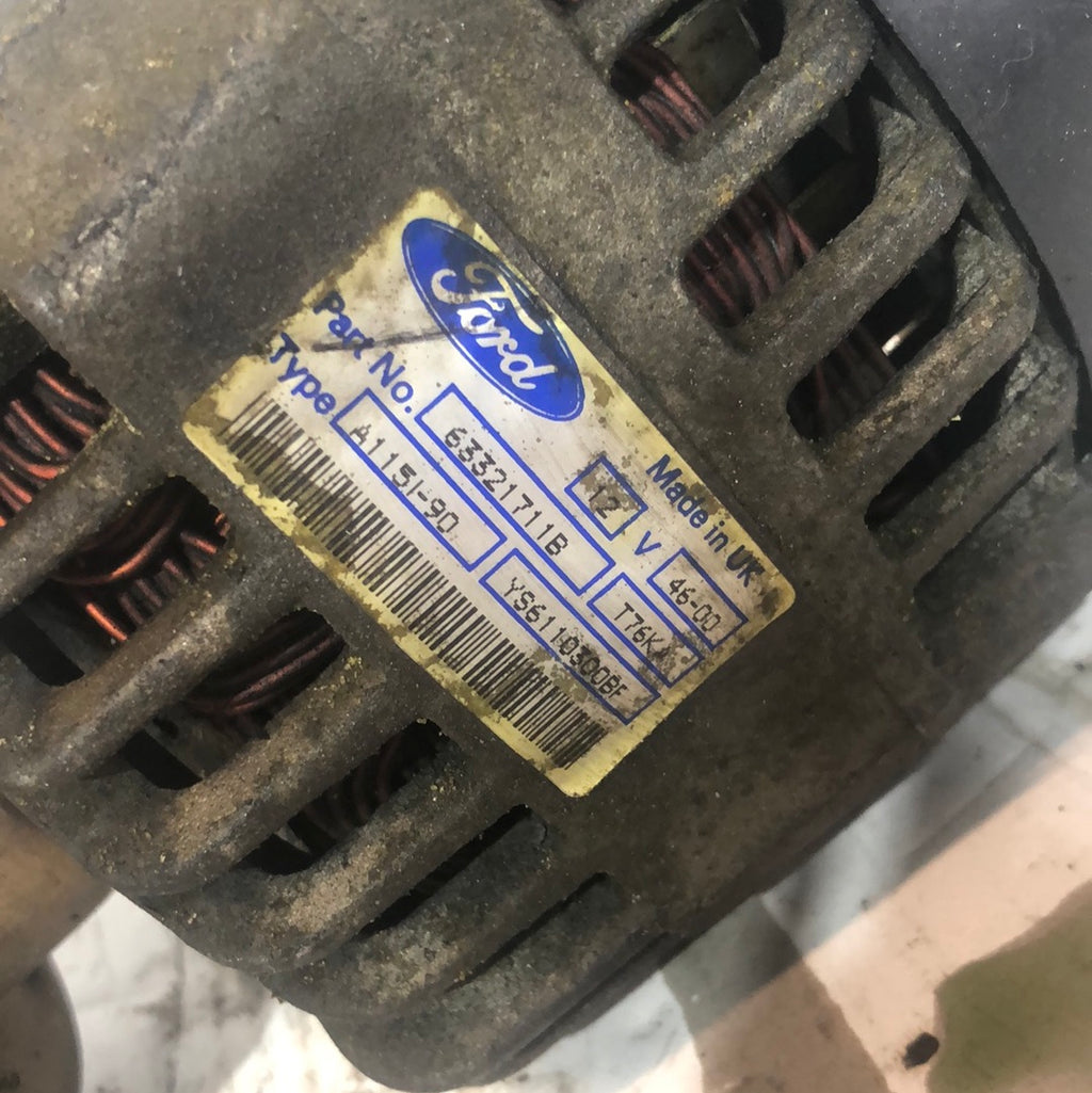 Ford Fiesta 1.8 Alternator