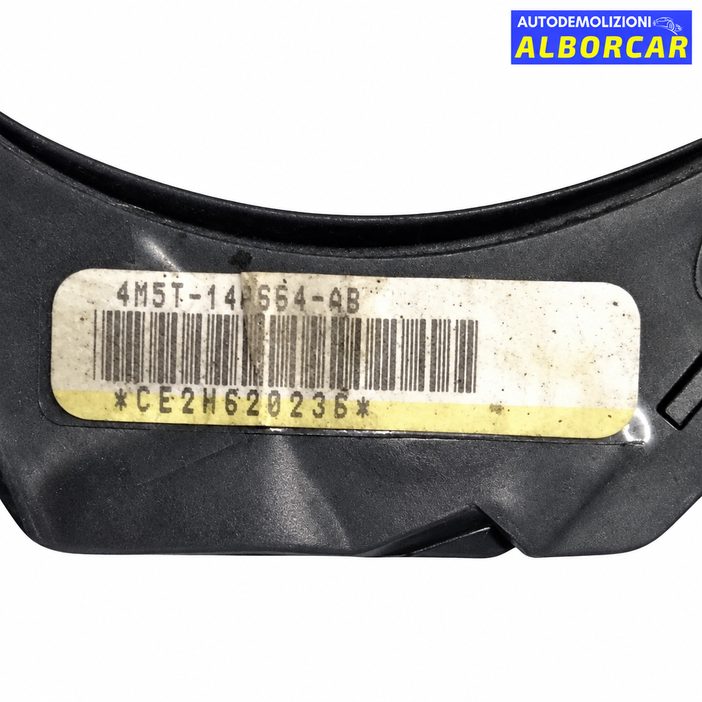 Devioluce Ford Fiesta completo su sfondo bianco con logo Alborcar, etichetta