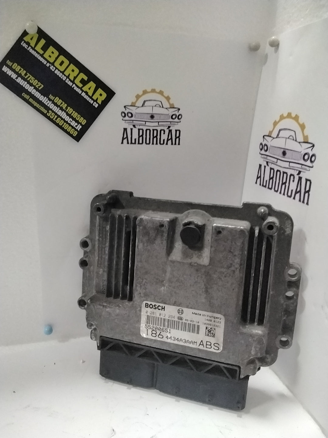 Centralina Motore Fiat Multipla 1.9jtd codice:55200651/0281012294