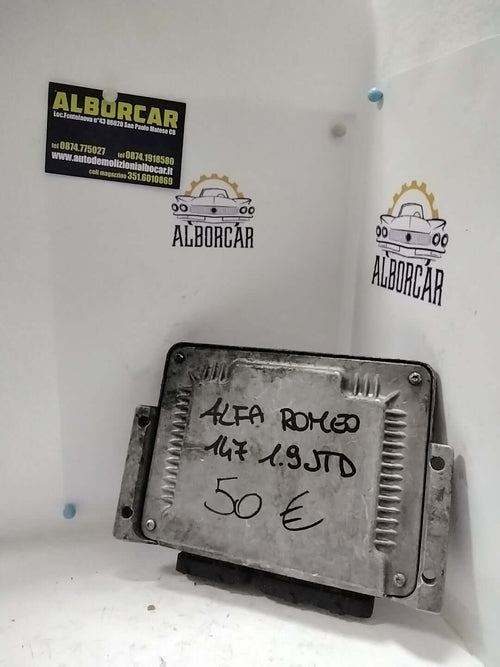 Centralina Motore Alfa Romeo 147 1.9JTD codice:55189421