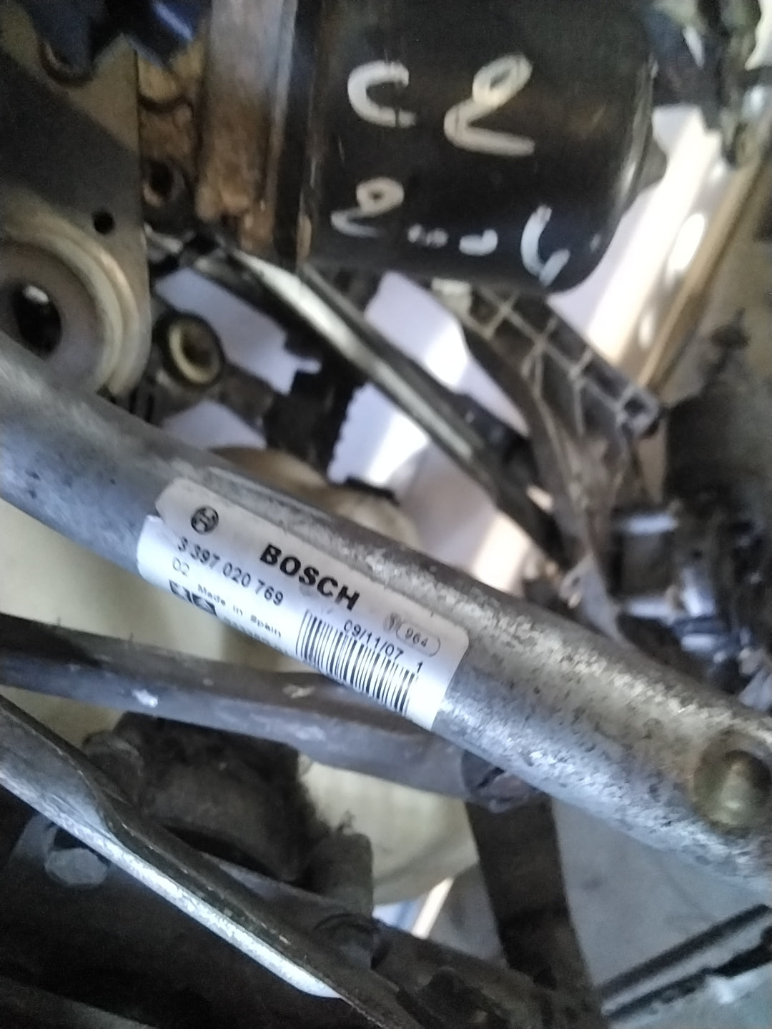 Motorino tergicristallo peugeot 207