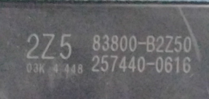 Quadro strumenti contachilometri daihatsu cuore 7 serie codice 83800B2Z50