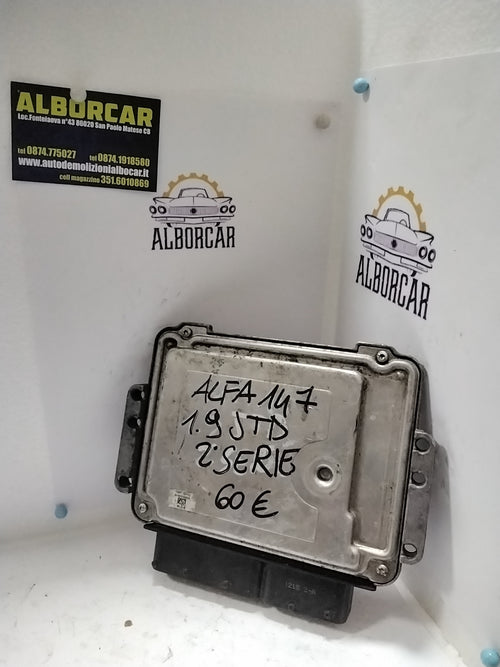 Centralina Motore Alfa Romeo 1.9JTD 2 serie codice:51806557