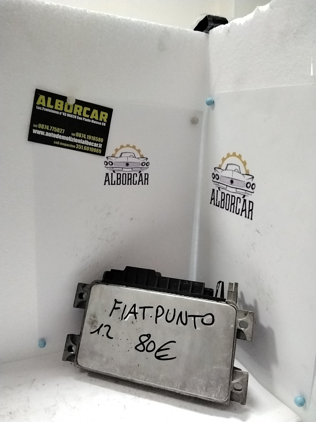 Centralina Iniezione Fiat Punto 1.2Benzina codice:IAW16FE3