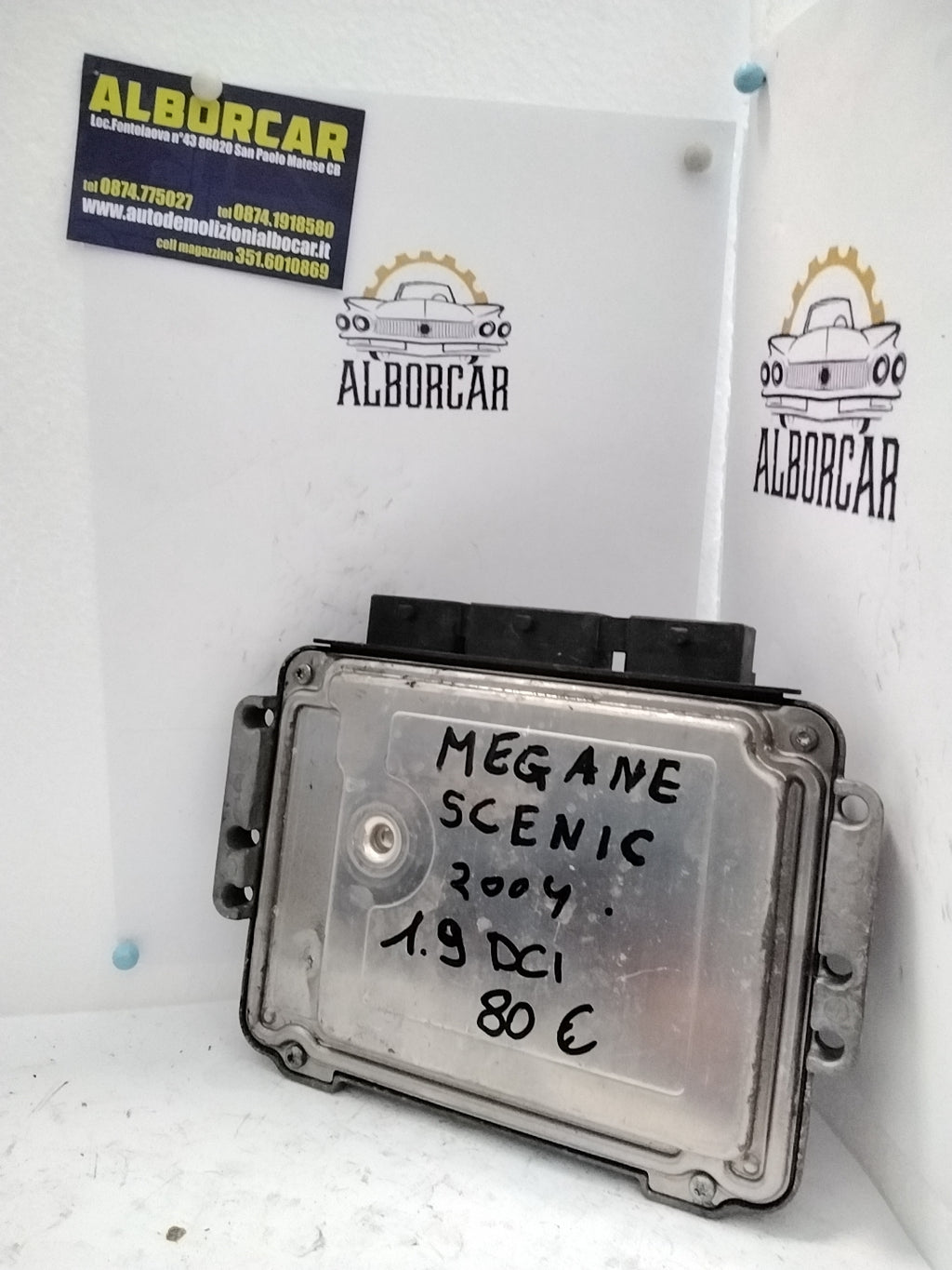 Centralina Motore Renault Megane/Scenic 1.9dci codice:8200391966