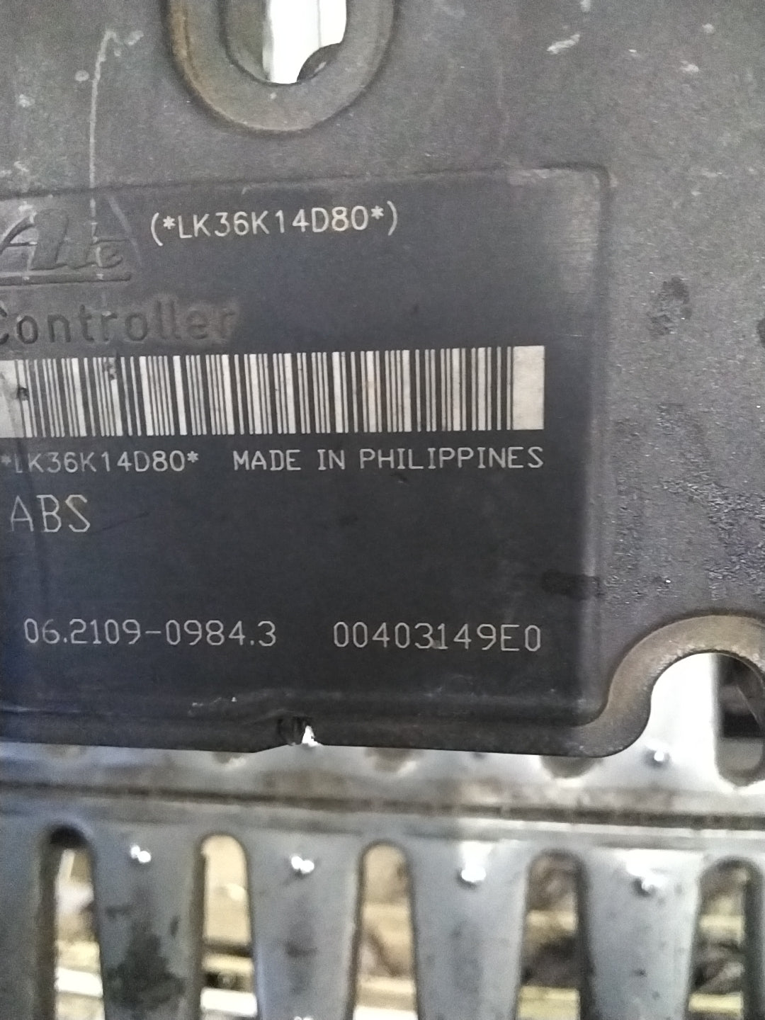 Centralina pompa abs chevrolet matiz codice 00403149E0