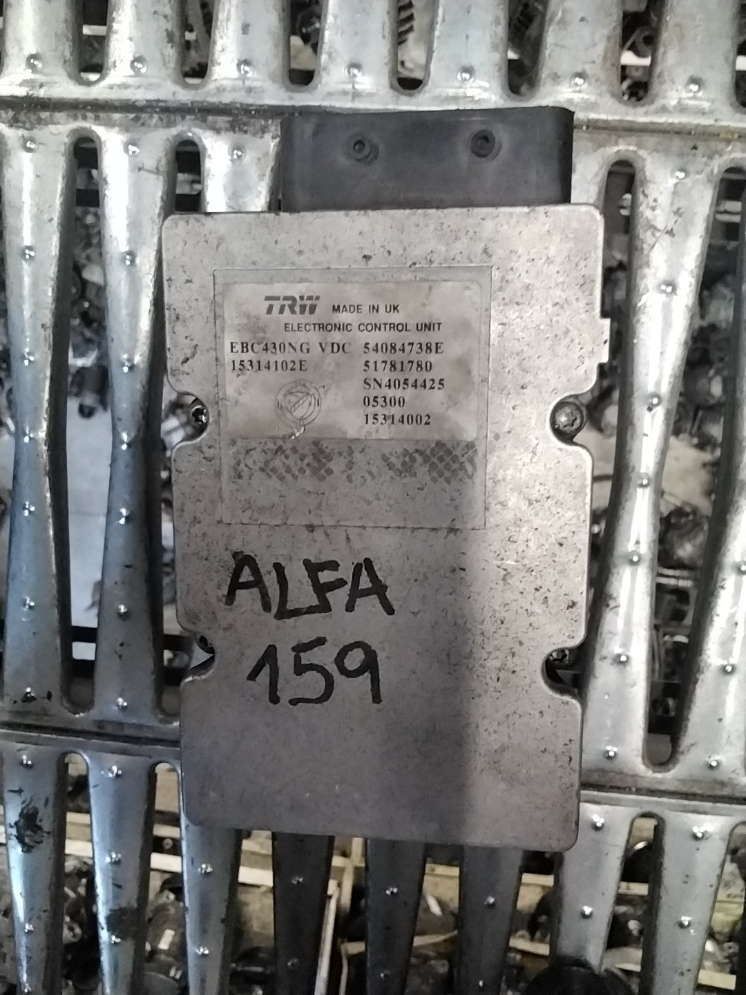 Centralina pompa abs alfa 159 codice 54084738E