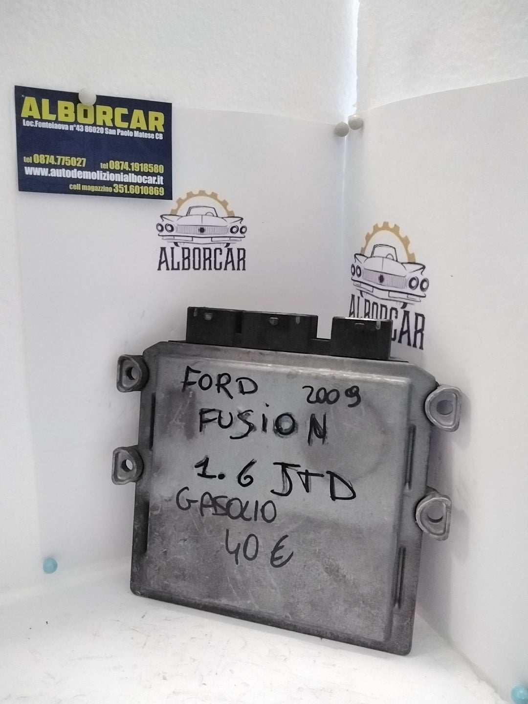 Centralina Motore Ford Fusion 1.6 Gasolio codice:5WS40633A