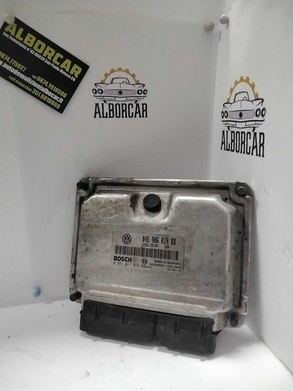 Centralina motore Seat Ibiza codice:045906019BB/0281011074