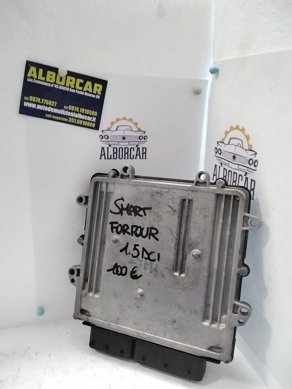 Engine Control Unit Smart ForFour 1.5dci code:A6391500779