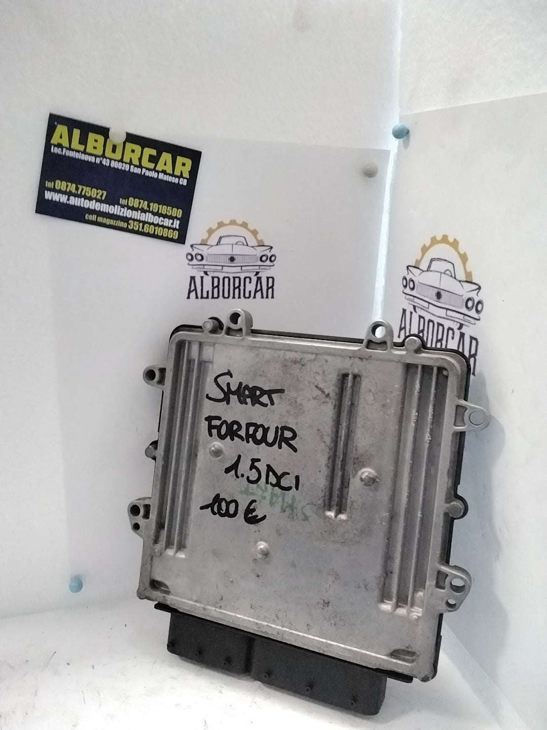 Engine Control Unit Smart ForFour 1.5dci code:A6391500779