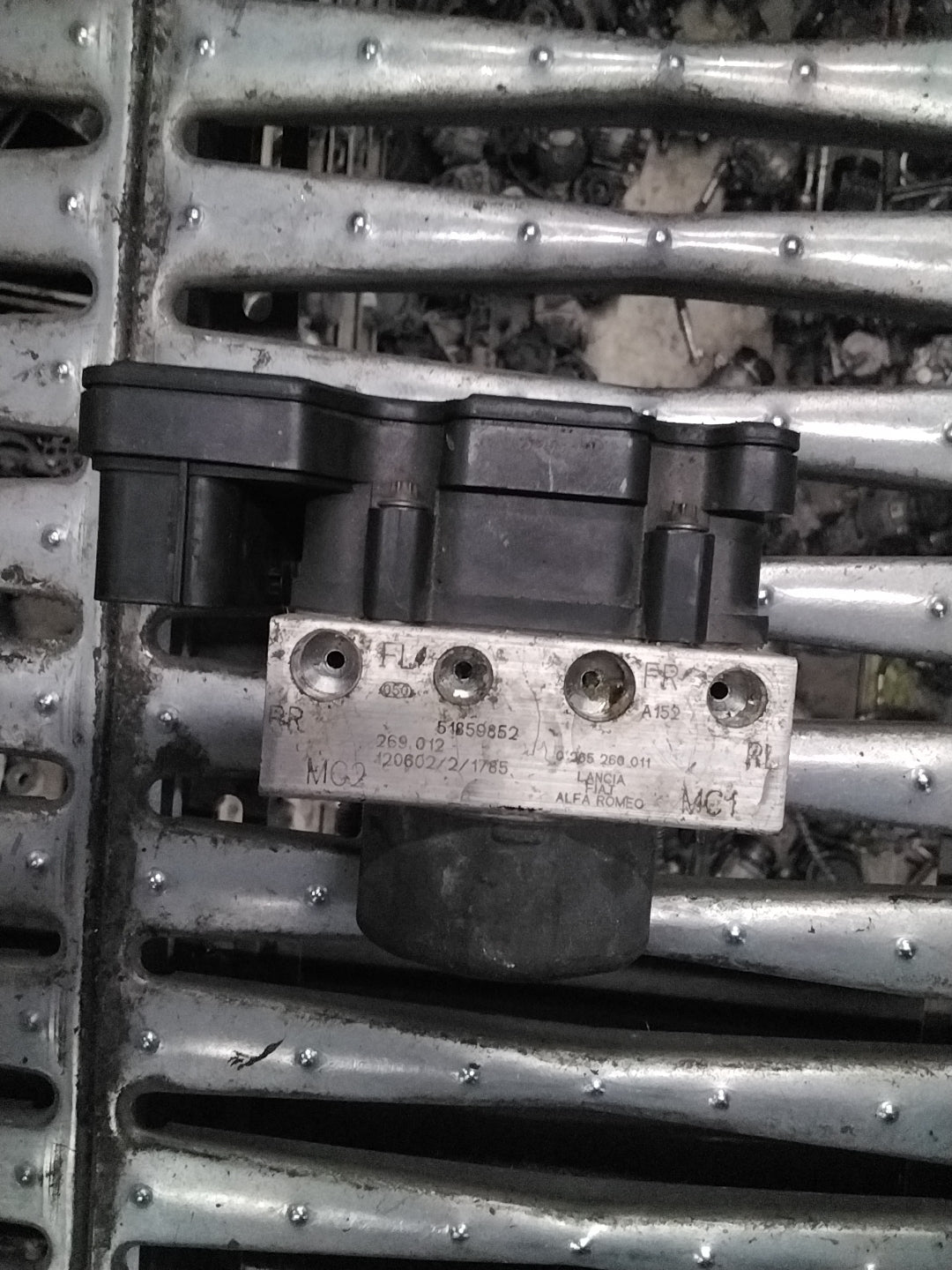 Centralina pompa abs fiat panda 1.3 multijet codice 0265260011