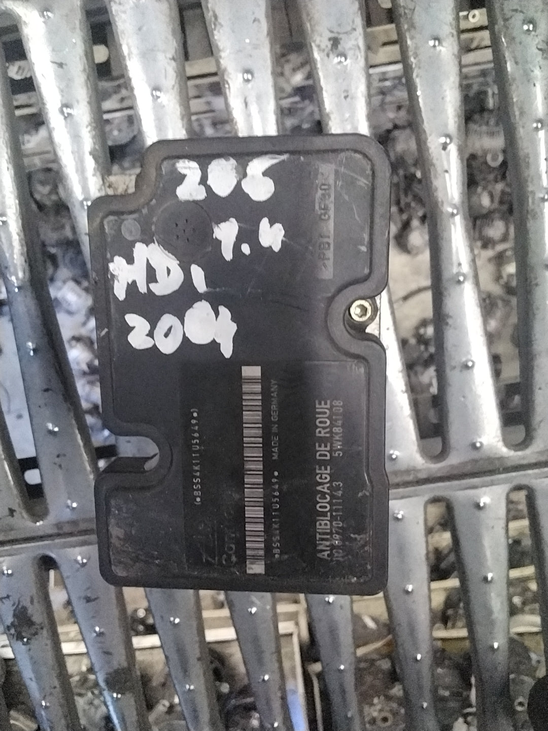Pompa centralina abs peugeot 206 1.4 diesel codice 10097011143