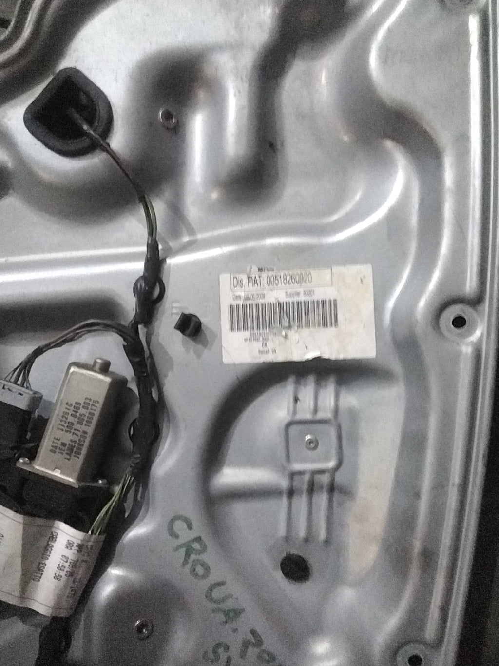 Pannello alzavetro fiat croma