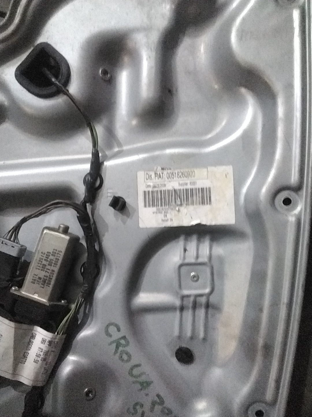 Pannello alzavetro fiat croma