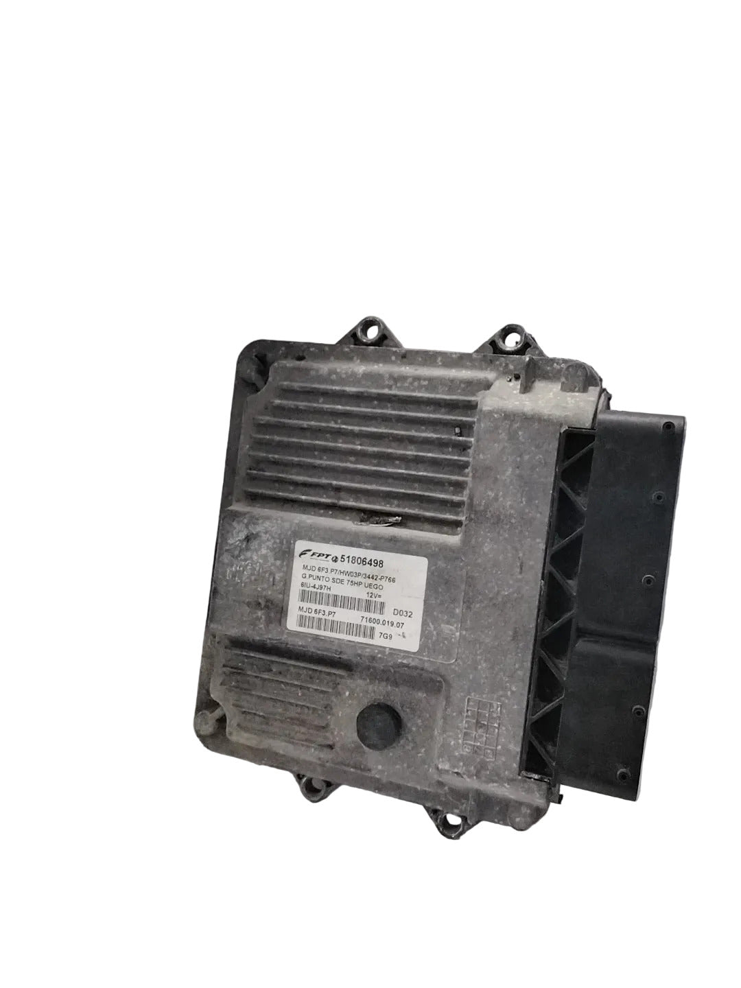Engine Control Unit Fiat Grande Punto 1.3mjd code: 51806498