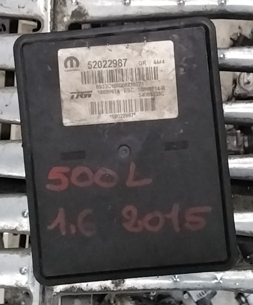 Centralina pompa abs fiat 500L 1.6 multijet anno 2015 codice 52022987