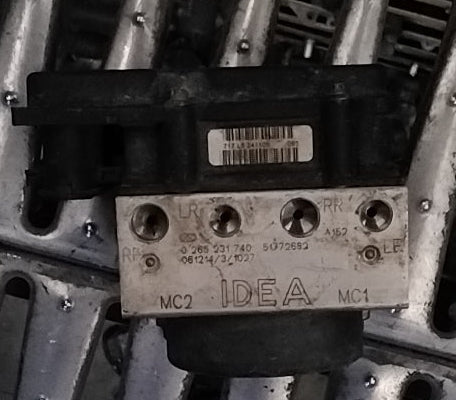 Centralina pompa abs fiat idea 1.3 mjt anno 2005 codice 0265231740