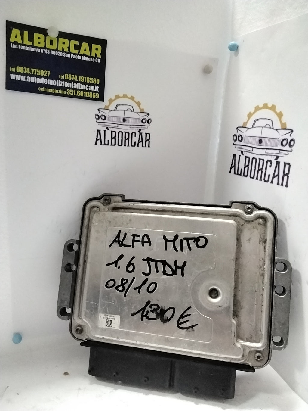 Centralita Motor Alfa Mito 1.6jtdm código:51836444