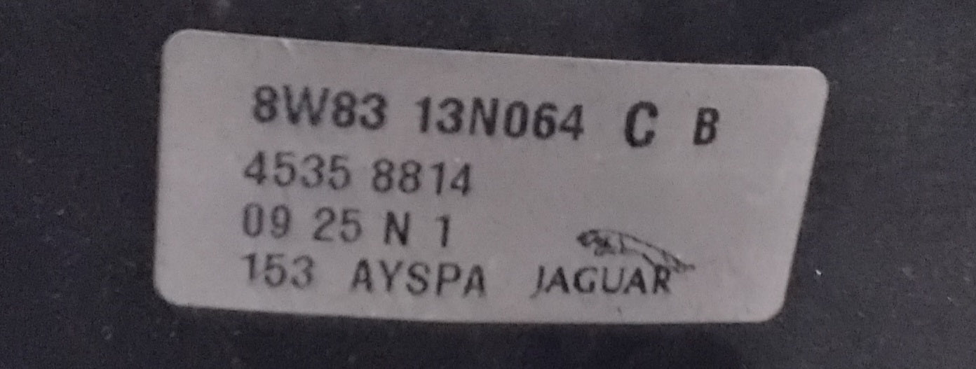 Devioluce jaguar XF codice 8EW8313N064CB