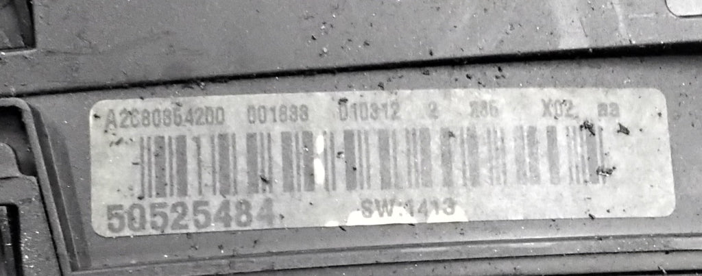 Quadro strumenti contachilometri alfa romeo mito diesel codice 50525484