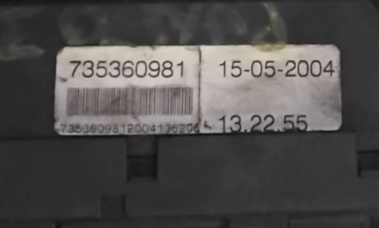 Devioluce fiat panda van codice 735360981