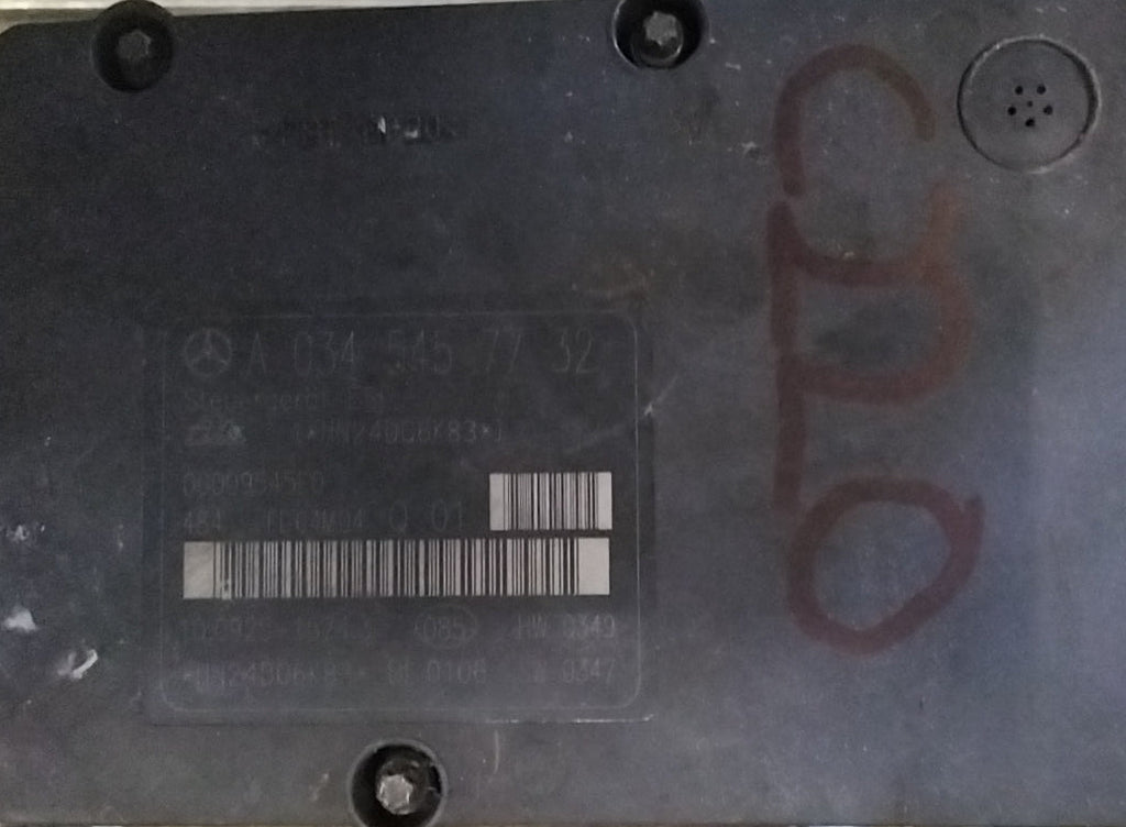 Pompa abs mercedes C220 berlina 2008 codice A0345457732