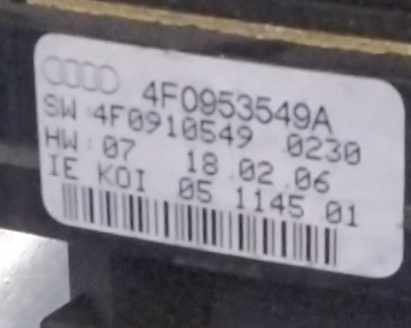 Devioluce audi a6 codice 4F0953549A