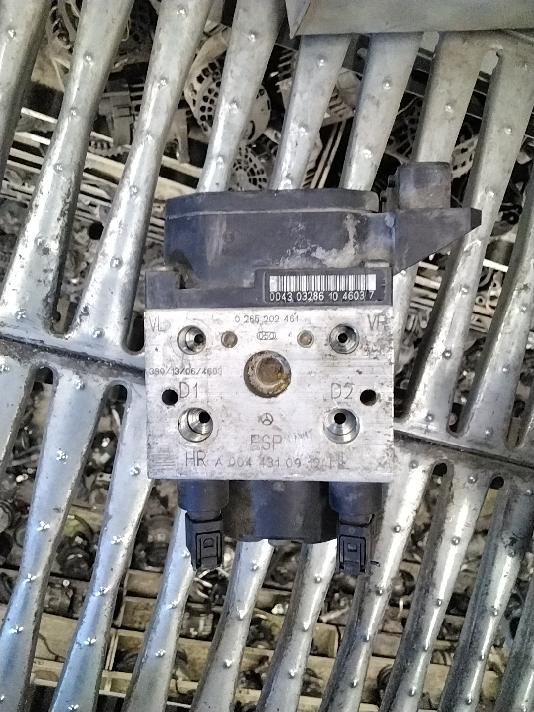 Centralina pompa abs mercedes A170 anno 2003 codice 0265202461