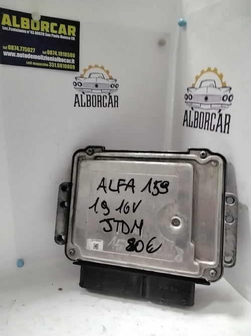 Centralina Motore Alfa 159 1.9 16v jtdm codice:51847392