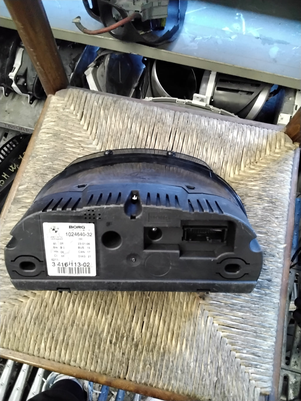 Quadro strumenti contachilometri bmw x3 codice 102464032