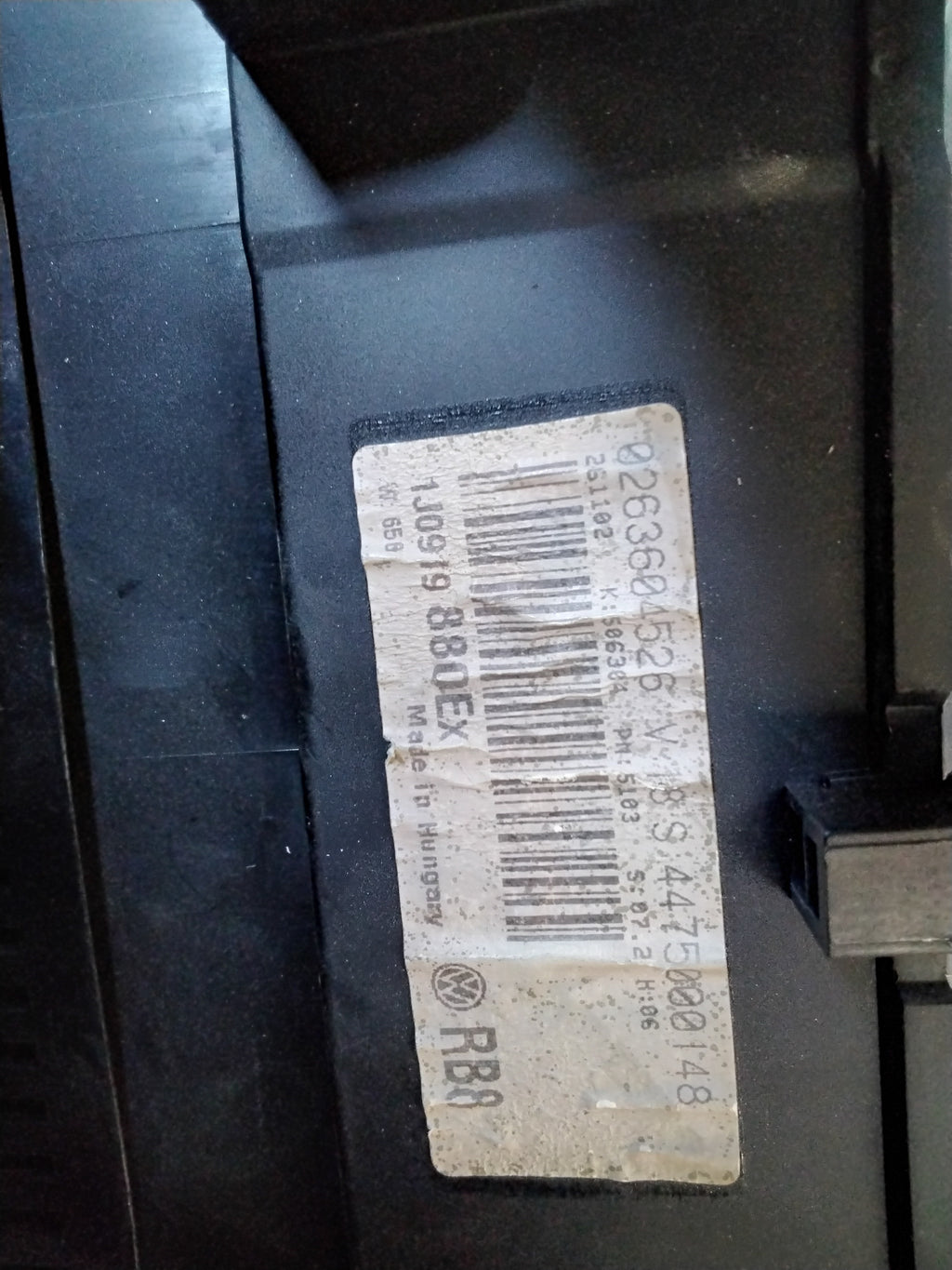 Quadro strumenti contachilometri Volkswagen golf 4 1997-2003 codice 1J0919880EX