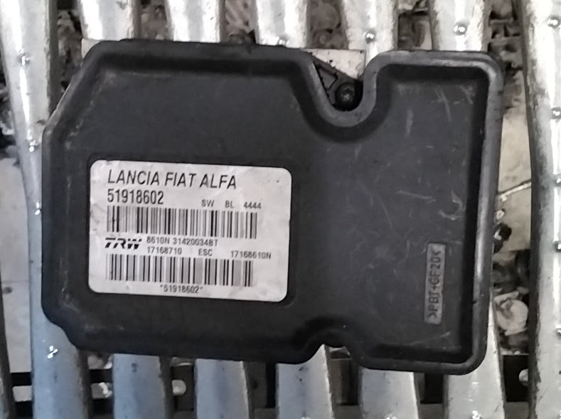 Centralina pompa abs lancia delta codice 51918602
