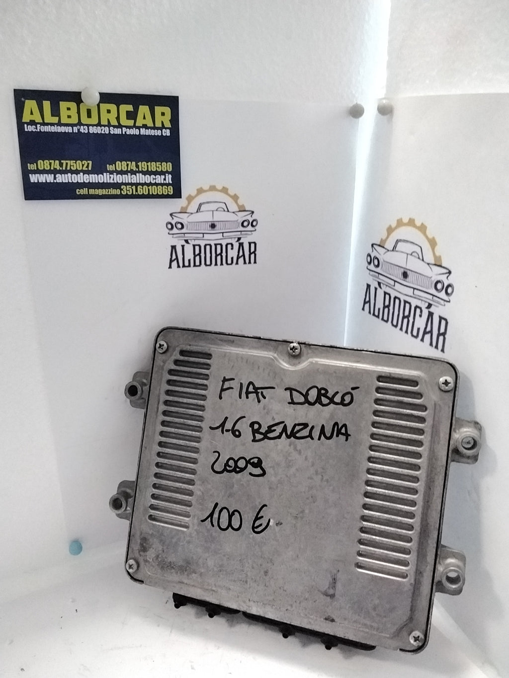 Centralita Motor Fiat Dobló 1.6 Gasolina código:51816456