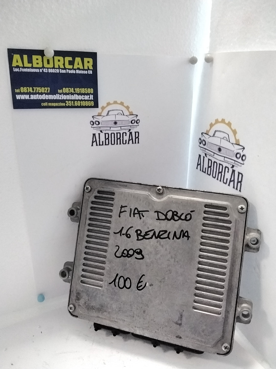 Centralita Motor Fiat Dobló 1.6 Gasolina código:51816456