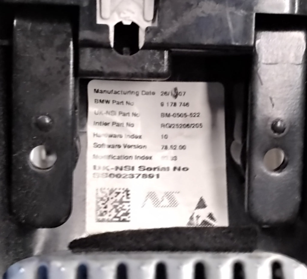 Quadro strumenti contachilometri mini cooper r56 codice BM0505522