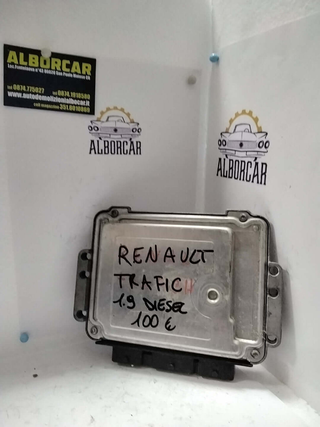 Centralina Motore Renault Trafic 1.9 Diesel codice:8200389519