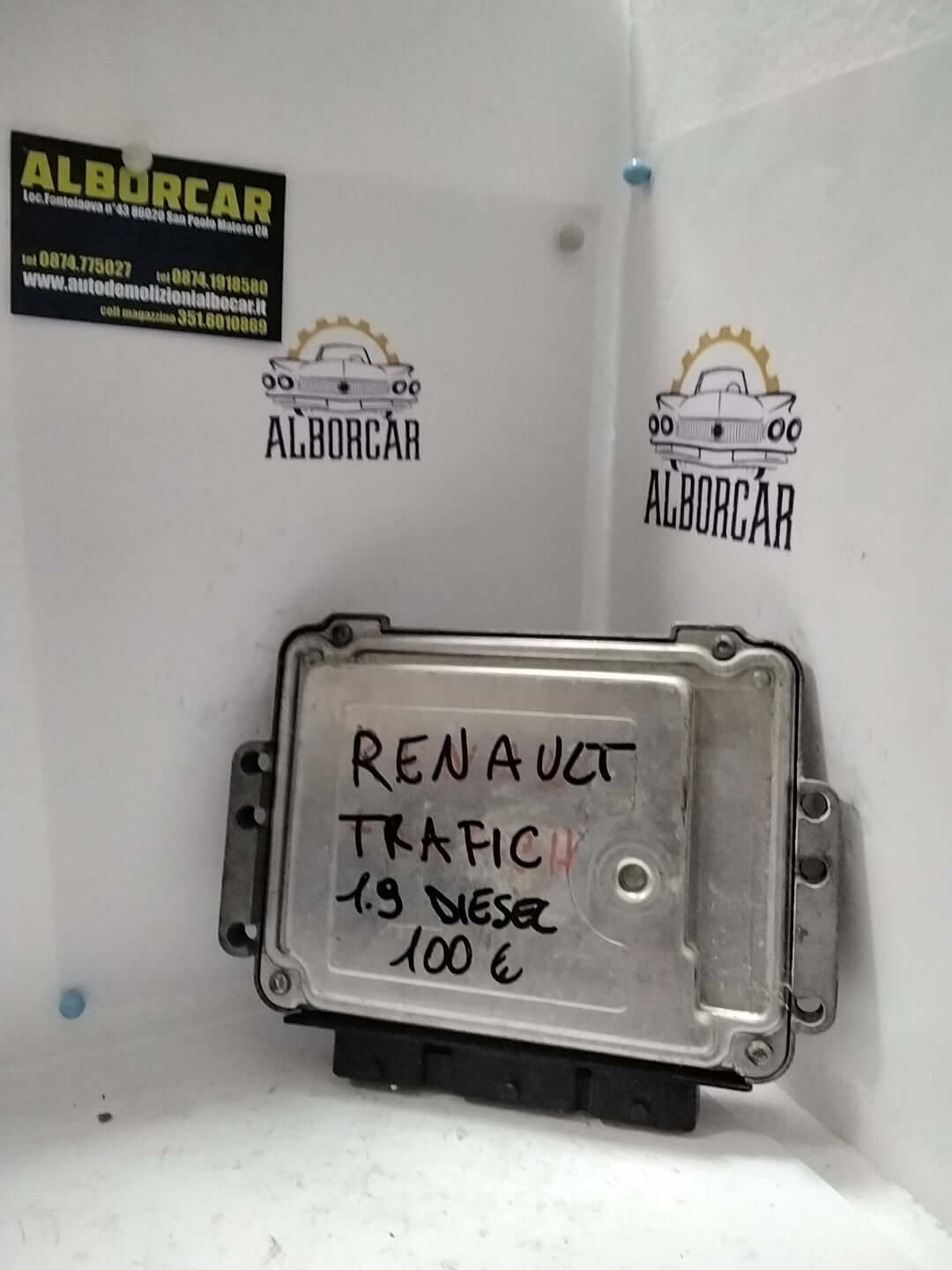Centralina Motore Renault Trafic 1.9 Diesel codice:8200389519