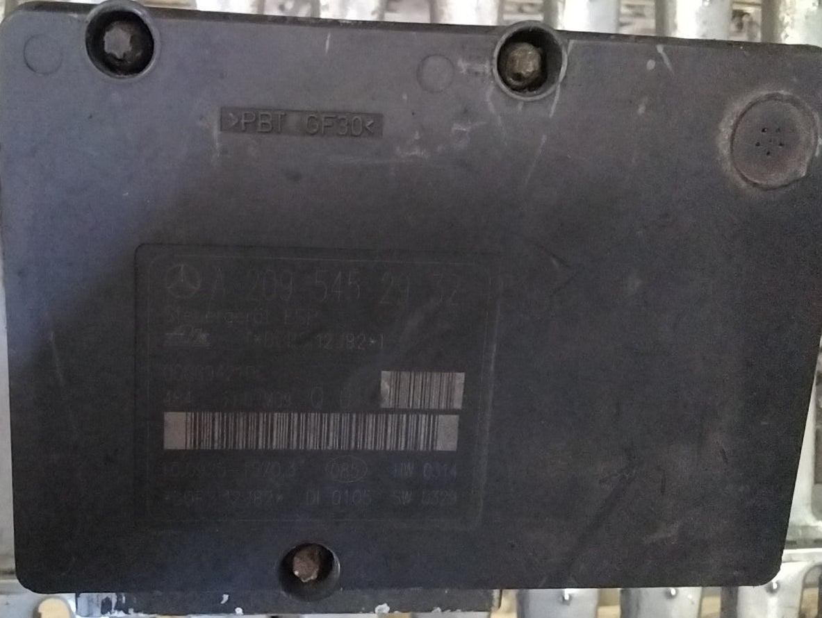 centralina pompa abs mercedes C220 anno 2001 codice A2095452932